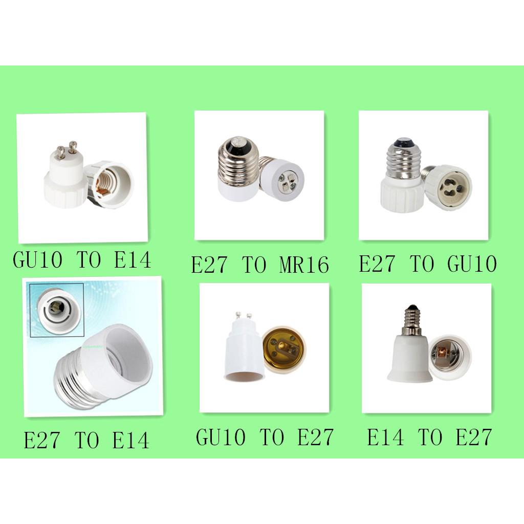 Đuôi đèn GU10 E27 E14 MR16