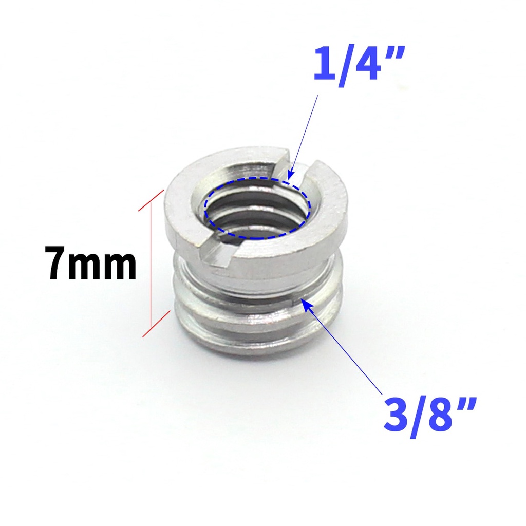 Giá đỡ chuyển đổi ốc vít 1/4 3/8 5/8 mới chuyên dụng cho máy ảnh SLR