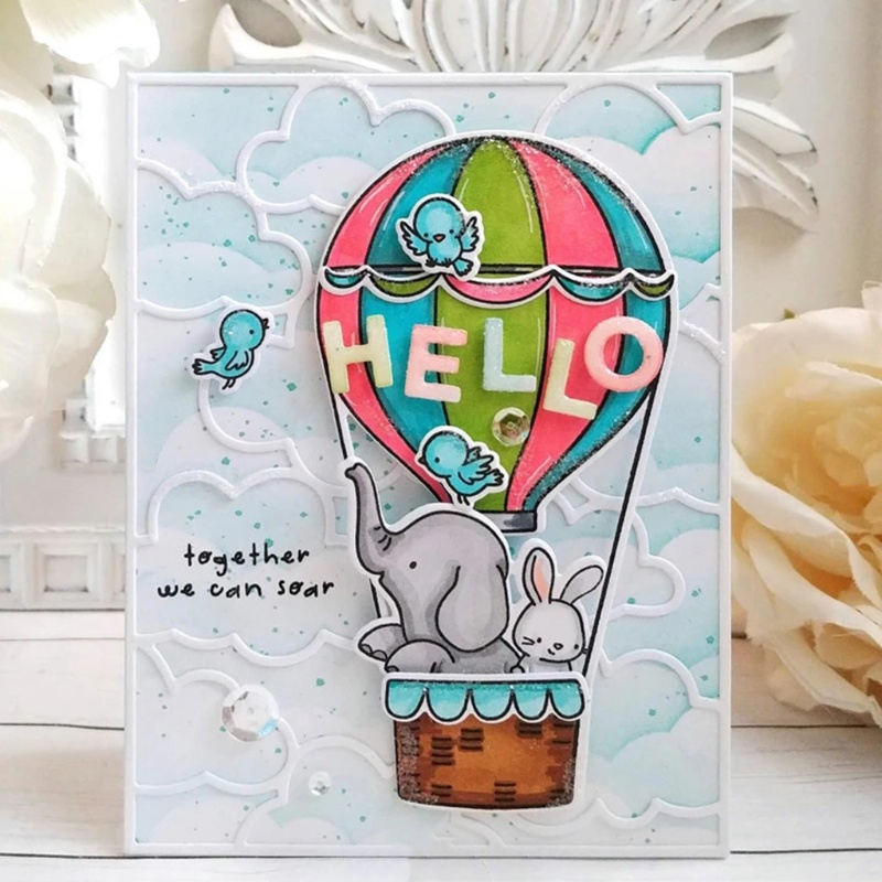 Khuôn Cắt Hình Làm Thẻ Scrapbook Chủ Đề Giáng Sinh