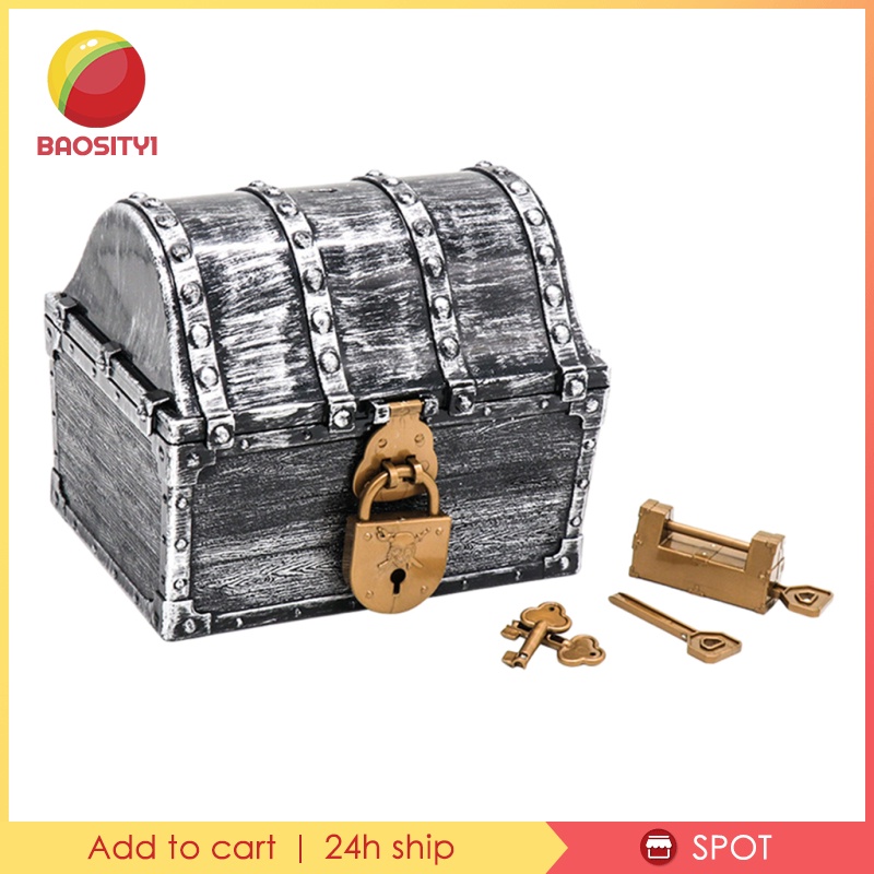 Baosity1] Đồ Chơi Hình Kho Báu Cướp Biển Cổ Điển Cho Bé