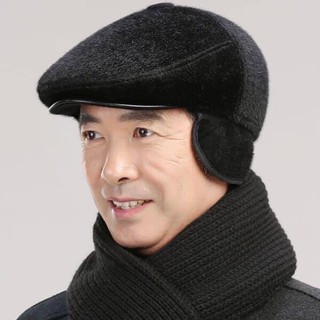 Sỉ Lẻ Mũ lông ông già Hàn Quốc có bịt tai