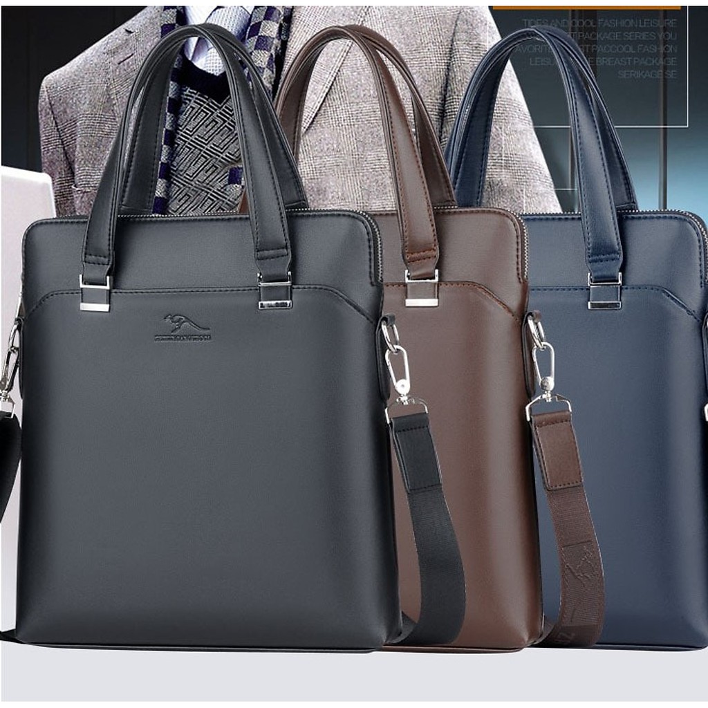 [DEAL SỐC] Túi xách công sở nam dọc cao cấp chống thấm nước DH8817 + Tặng 1 ví da cao cấp | BigBuy360 - bigbuy360.vn