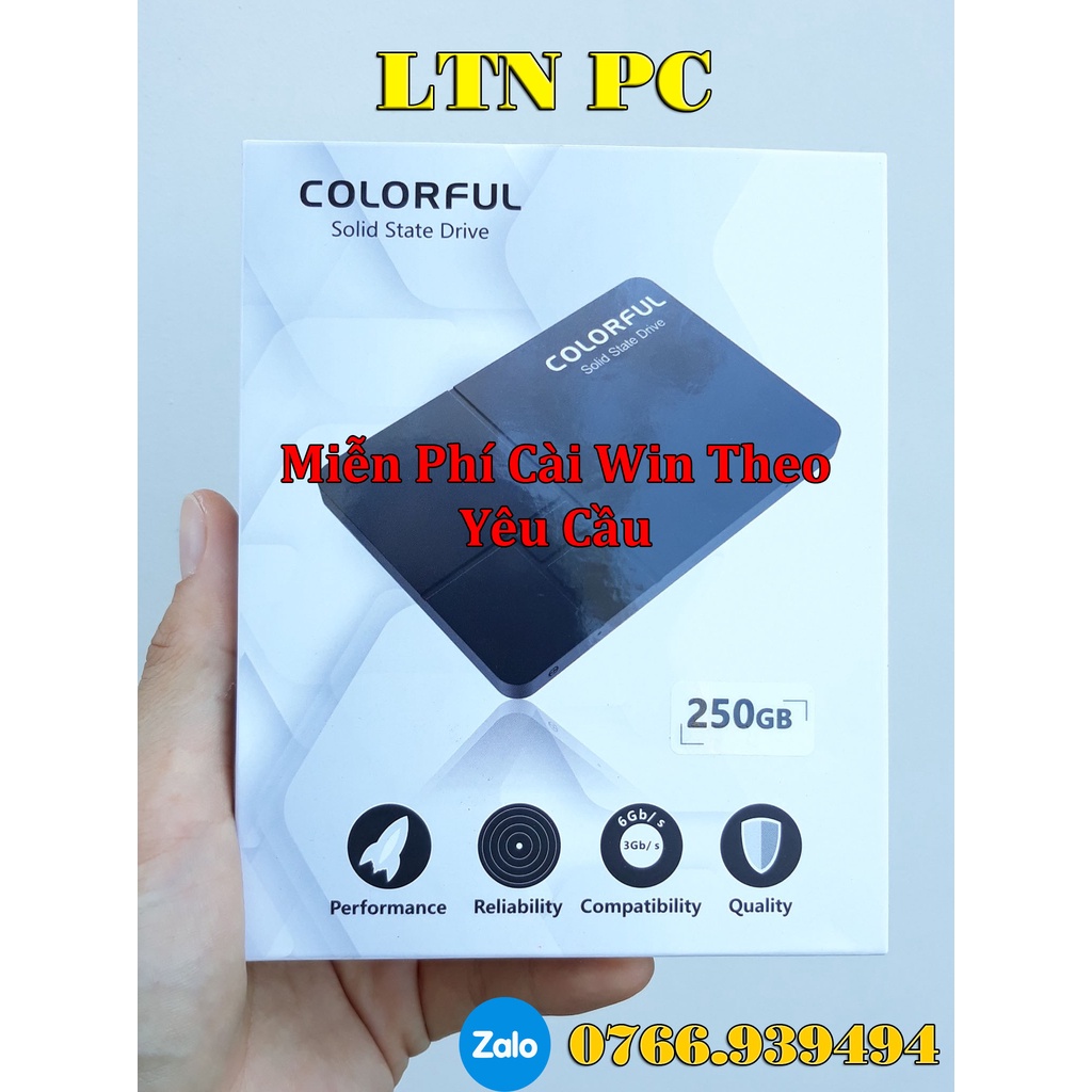 SSD 120G, 250G (Cài Sẵn Win Theo Yêu Cầu)