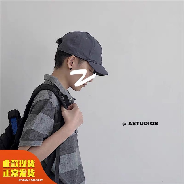 Mũ lưỡi trai ngắn phong cách Nhật Bản