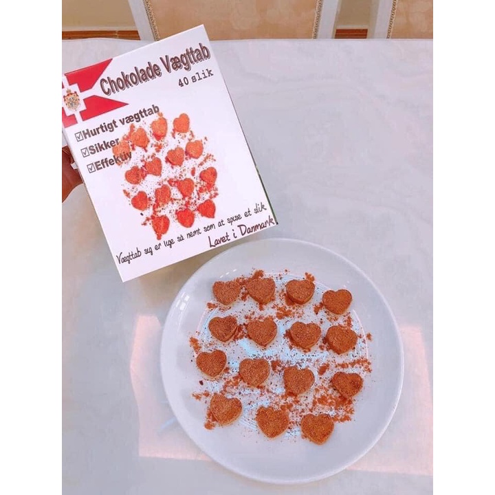 Chokolade Vaegttab - Socola Hỗ Trợ Giảm Cân Mẫu Mới