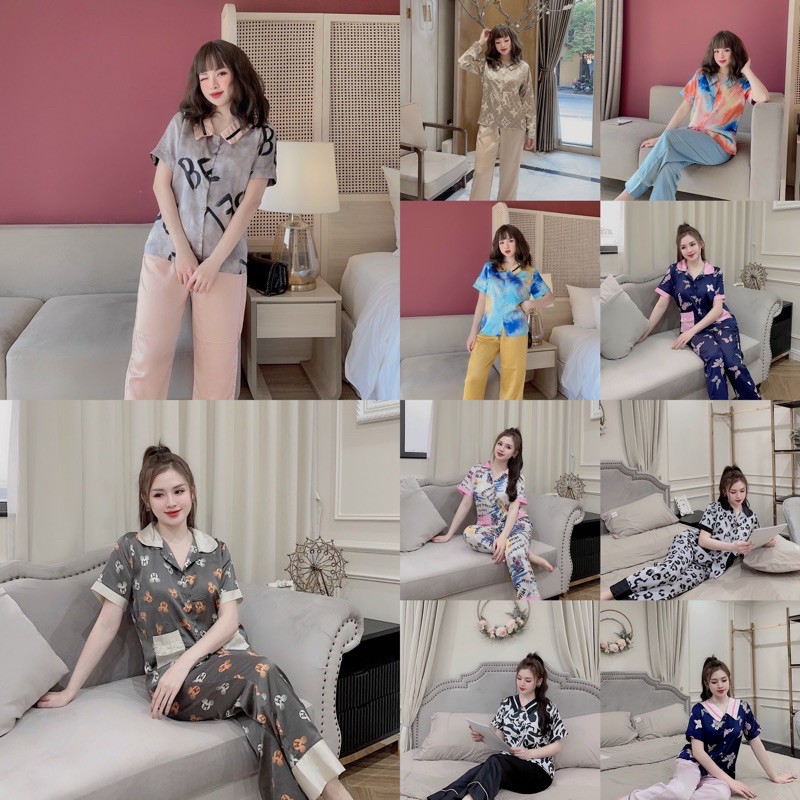 sét đồ bộ pijama nữ xinh xắn đáng yêu dể thương | BigBuy360 - bigbuy360.vn