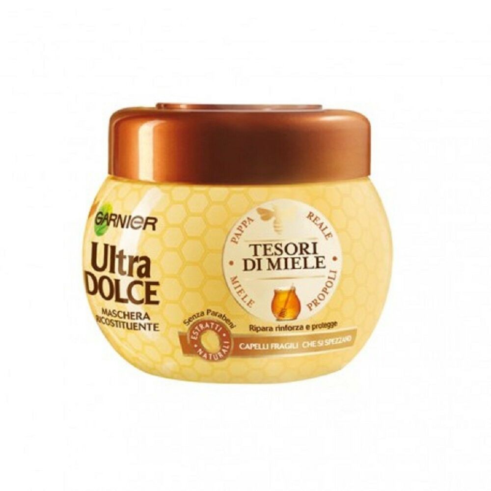 Mặt Nạ Ủ Tóc Mật Ong - Garnier Ultra Doux Masque Reconstituant Trésors de Miel 300ml