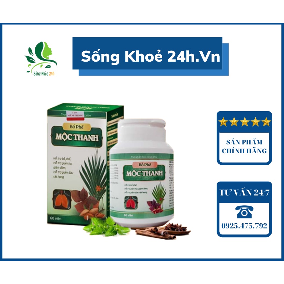 🍀 BỔ PHẾ MỘC THANH - Khắc Tinh Viêm họng hạt Viêm Amidan mãn tính