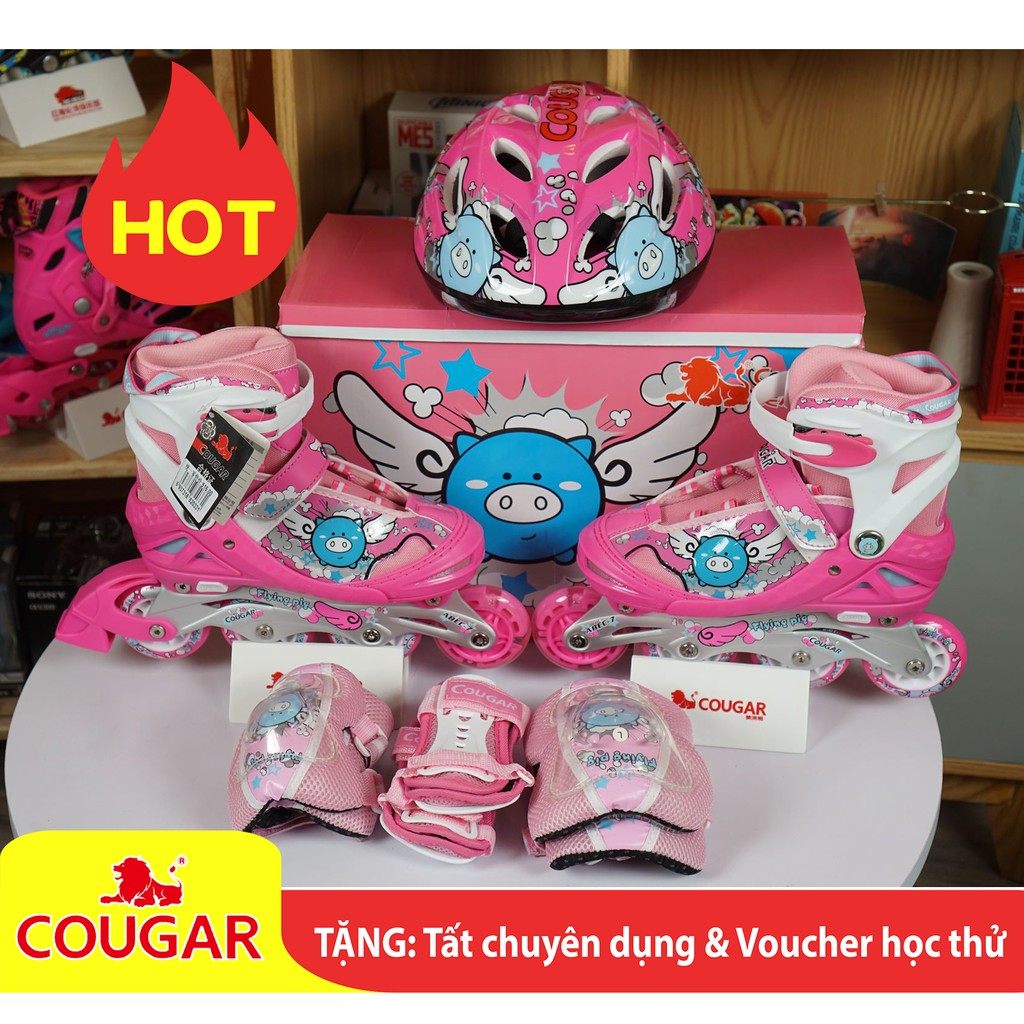 Giày Patin Cougar 798 Tặng kèm túi đựng giày chuyên dụng.
