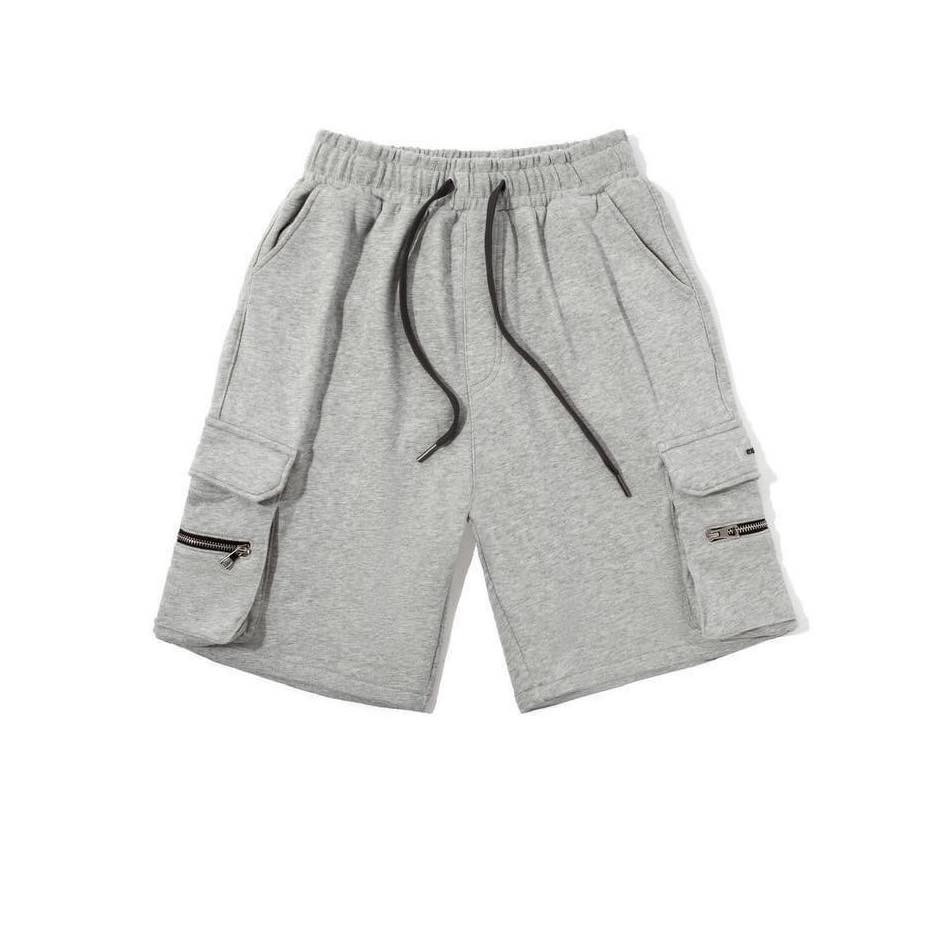 Short Nỉ có Zip (chất nỉ da cá) form unisex