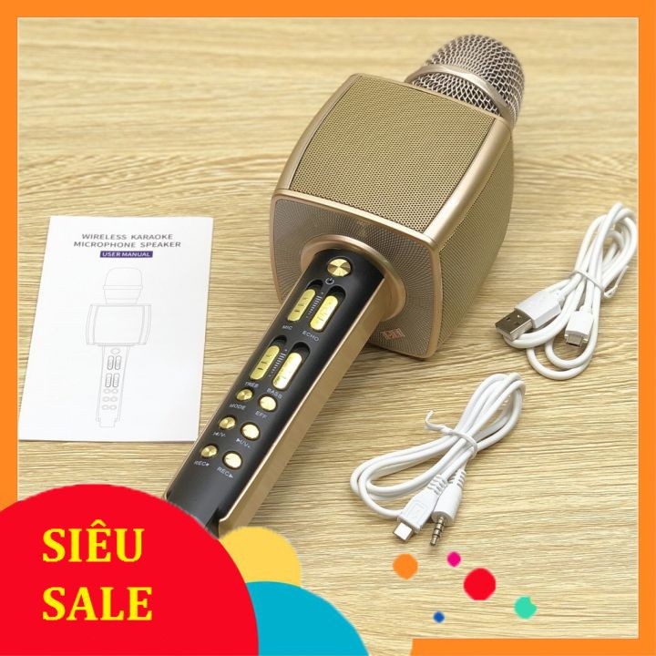 Micro Karaoke Bluetooth Cao Cấp SU YOSD YS-92 Âm Thanh Cực Vang