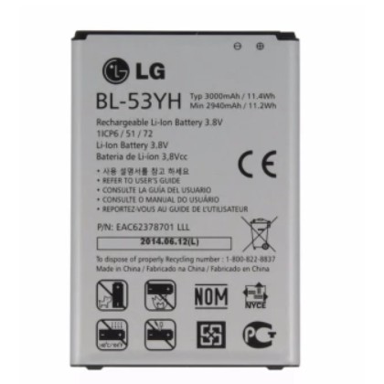 Pin cho LG G3 BL-53YH xịn - Bảo hành 6 tháng