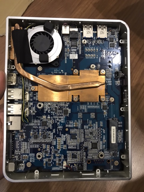 Bộ máy tính mini, HTPC CPU 1.86Ghz tản nhiệt đồng (kèm adapter 12v) | BigBuy360 - bigbuy360.vn