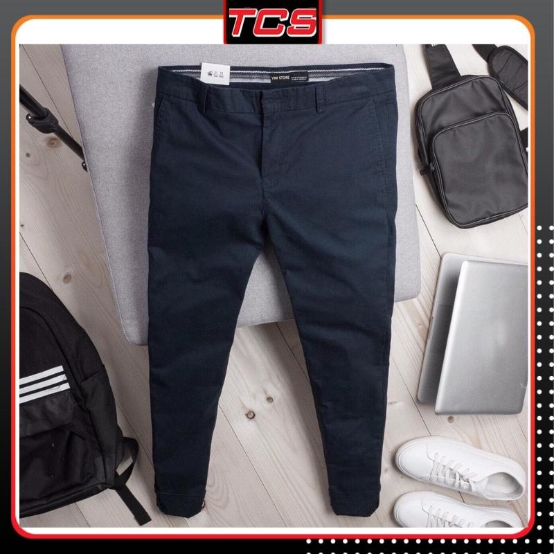 Quần KAKI nam chất vải trơn co dãn cao cấp kiểu hàn quốc đẹp màu đen ,xám giá rẻ TCS 33