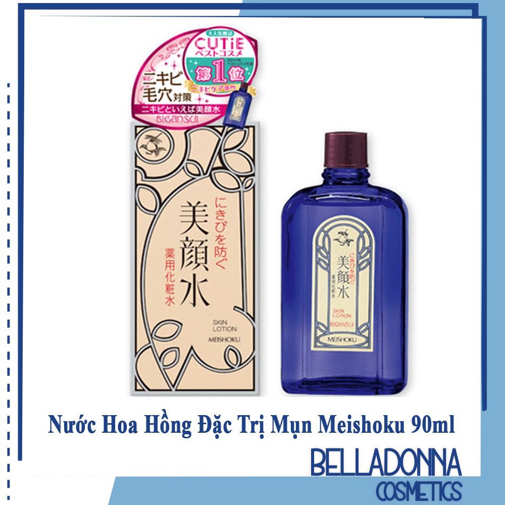 Nước Hoa Hồng Đặc Trị Mụn Meishoku Bigan Medicated Skin Lotion 90ml