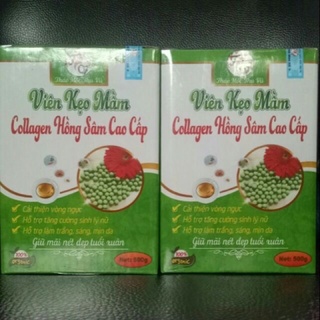 Viên kẹo mầm Collagen Hồng sâm cao cấp Thu Vũ