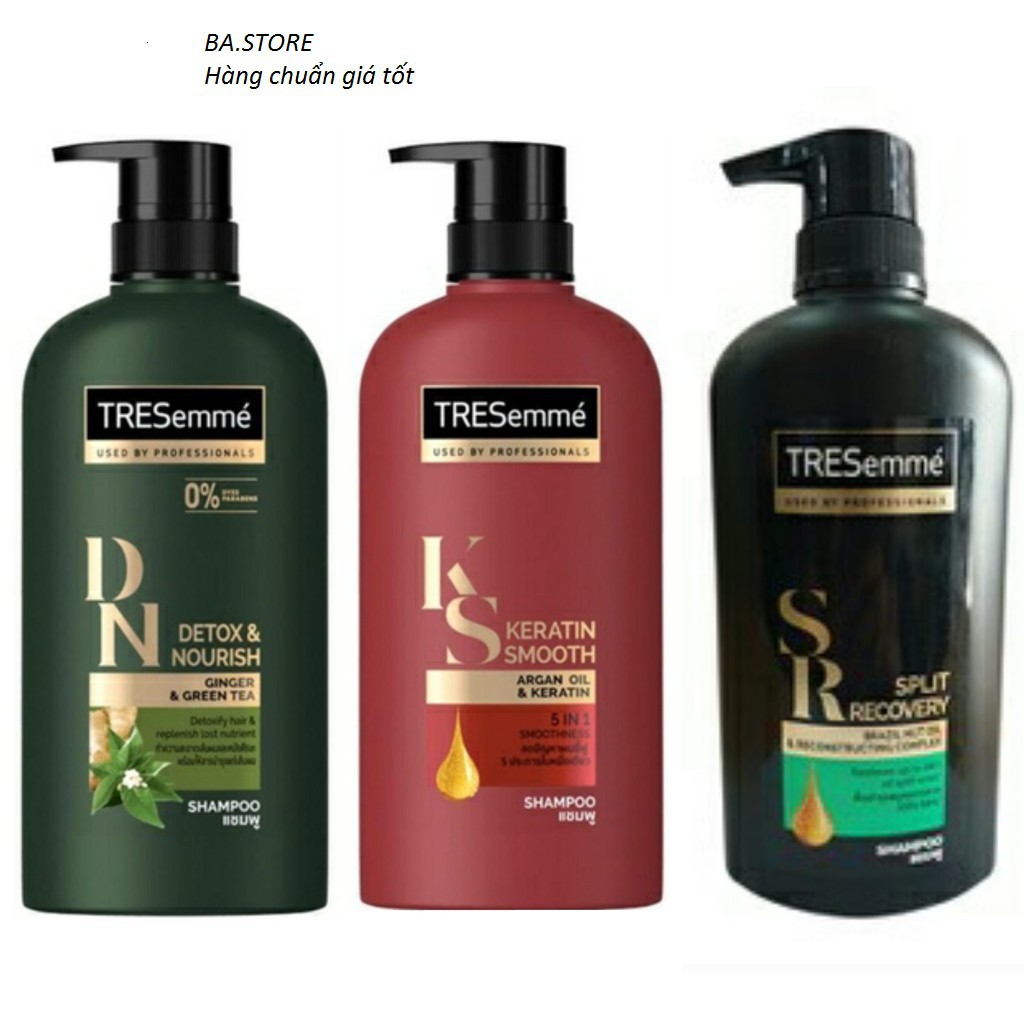 Dầu gội Tresemme Thái Lan Keratin Smooth 450ml