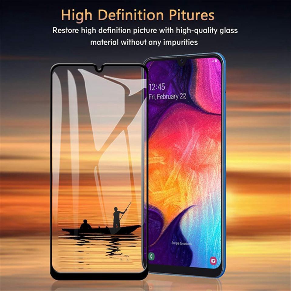 Kính Cường Lực 9d Bảo Vệ Toàn Màn Hình Cho Huawei Honor 8 9 10 Lite 10i 20i 20s 20 Pro 30 30s 9a V30 6x 7x 7a