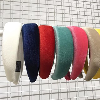 Mấn nhung cài tóc phong cách Âu Mỹ băng đô tóc