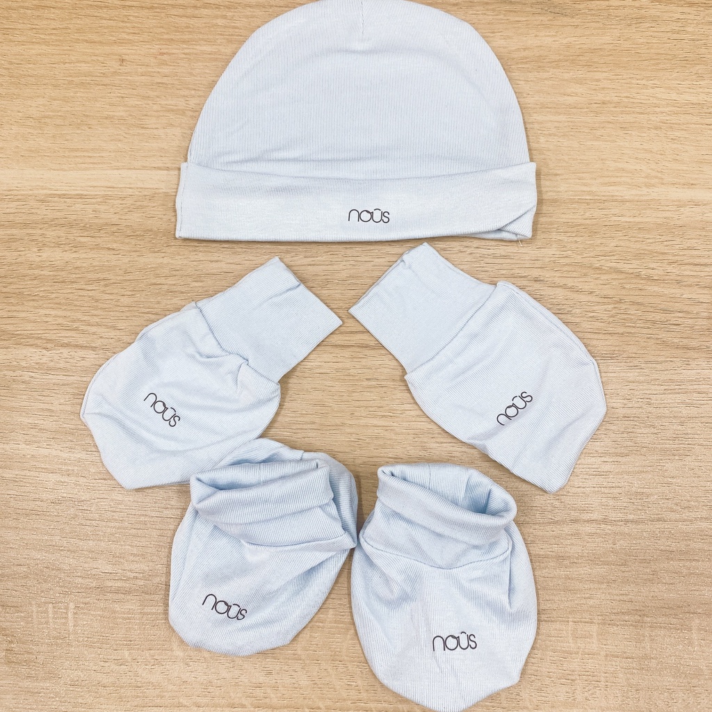 Set mũ bao tay bao chân Nous