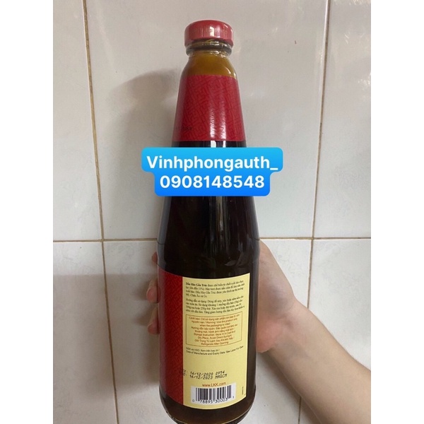 DẦU HÀO GẤU TRÚC 907G LEE KUM KEE - PANDA BRAND OYSTER SAUCE HONGKONG