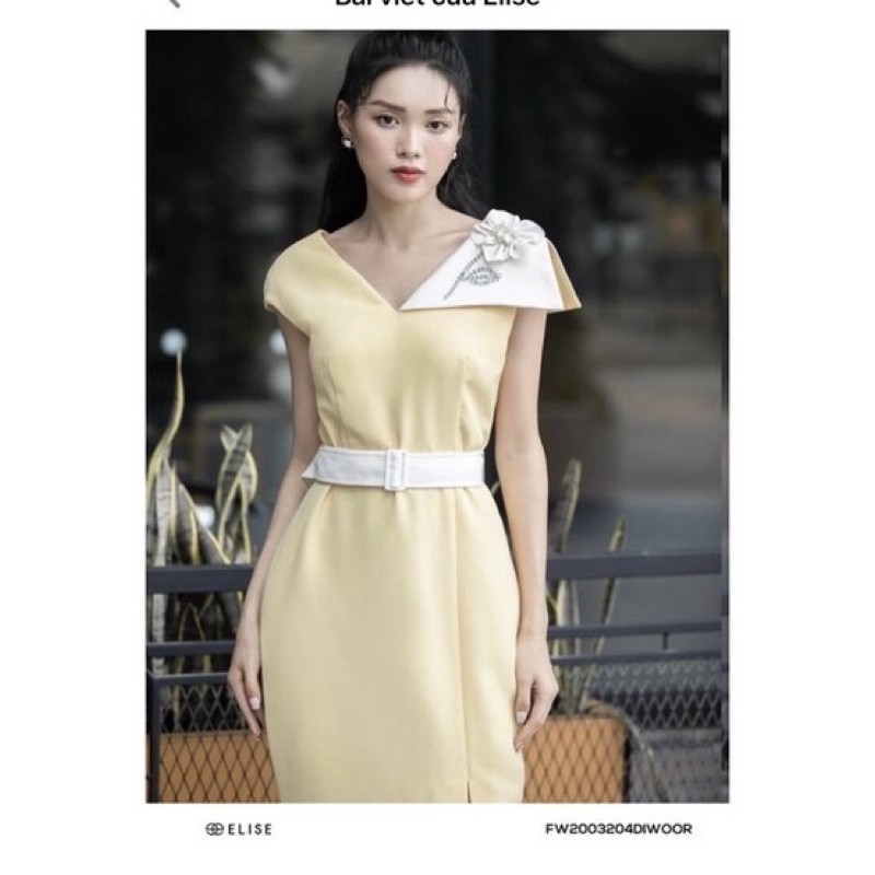 Đầm Elise S newtag