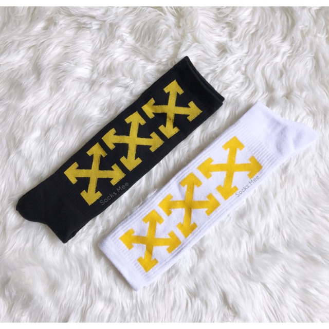 TẤT VỚ THỂ THAO - OFF WHITE ARROW SOCKS