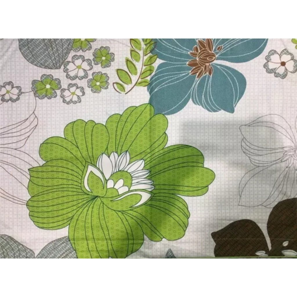 Áo gối nằm, áo gối đầu cotton in hoa Hometex size 35x50cm