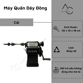 Máy quấn dây đồng quấn biến áp quấn dây quấn motor cuốn dây đồng bàn quấn dây đồng nhảy số