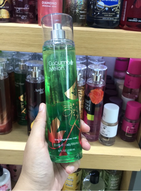 Xịt thơm Bath and Body Works Cucumber Melon (236ml)