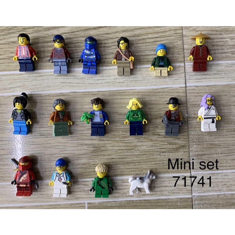 Lego minifigures nhân vật ninjago 71741 hàng chính hãng