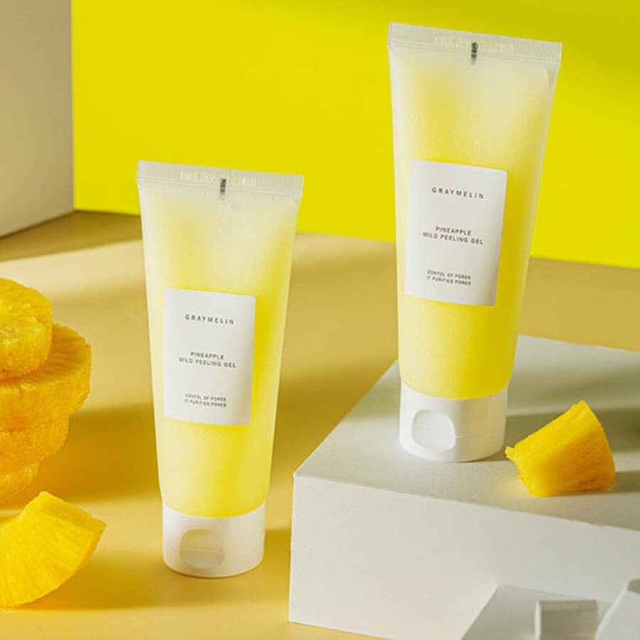GEL TẨY DA CHẾT MẶT DỨA TRẮNG SÁNG DƯỠNG DA PEELING GEL GRAYMELIN MILD