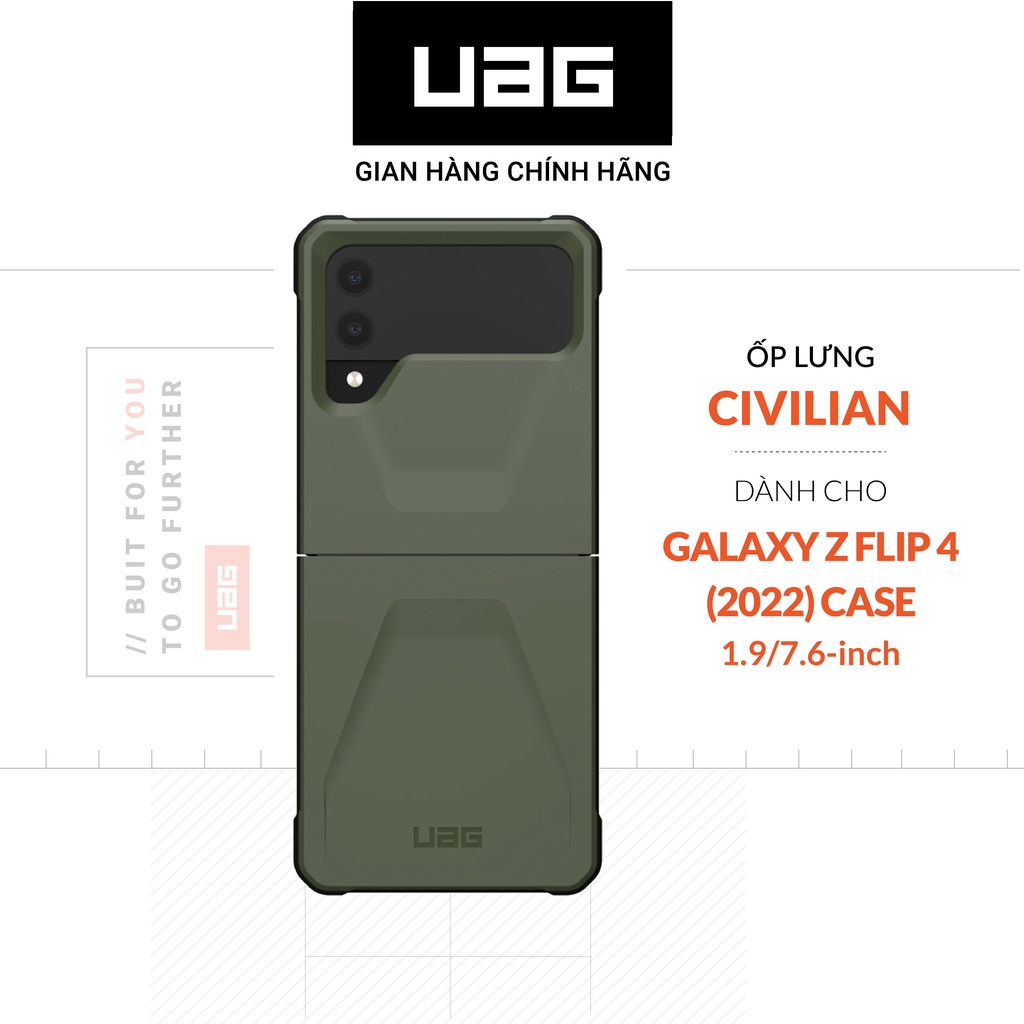Ốp Lưng UAG Civilian Cho Samsung Galaxy Z Flip 4 5g 7.6 Inch