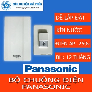 Bộ chuông điện và nút nhấn Panasonic EBG888