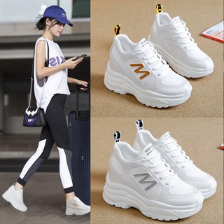 giày nữ💚Yến Yến Sport💚giày thể thao nữ ulzzang đế độn 5 phân A28