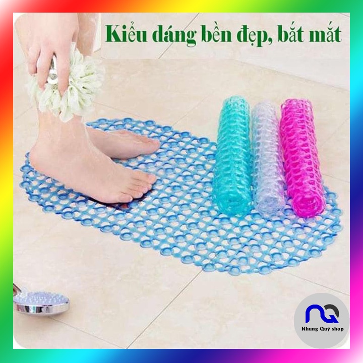 Thảm nhựa nhà tắm cao cấp - Chống chơn trượt, dễ vệ sinh