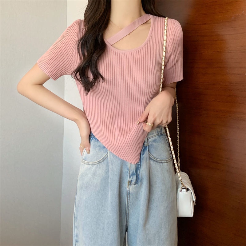 Áo Thun NgắN Tay DáNg Ôm GợI CảM Cho Nữ JL-TX-347