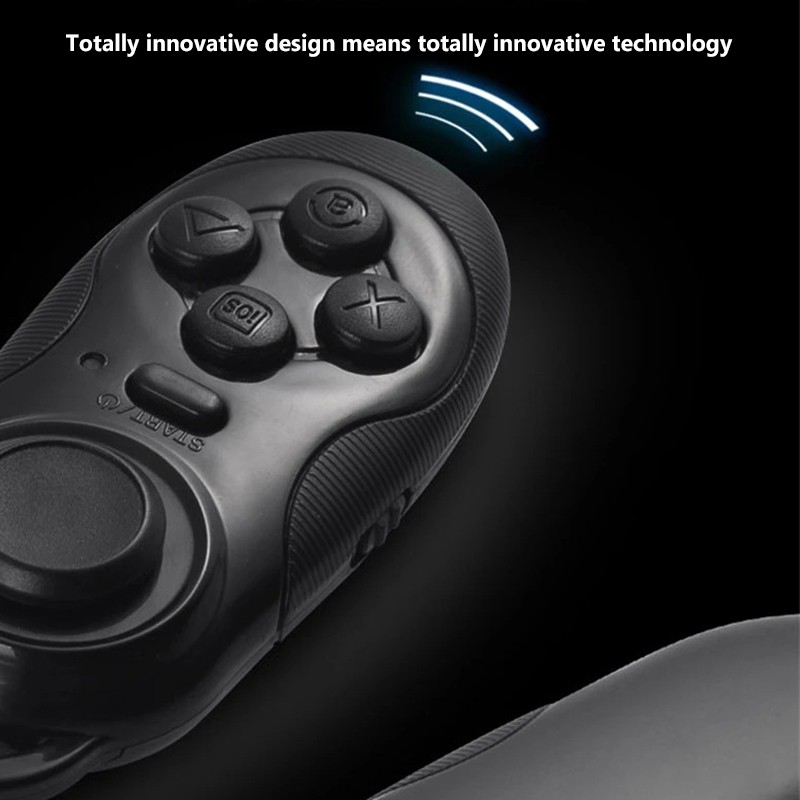 IN STOCK Mini Gamepad Bluetooth Gamepads Game Controller Joystick Selfie Remote Shutter Wireless Mouse for iOS Android Smartphone TV Box