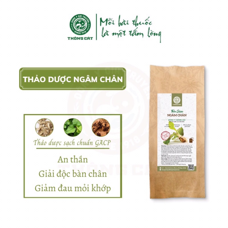 Thảo dược ngâm chân Đông Y cao cấp Thông Cát hiệu quả 100% tiện dụng cho cả gia đình