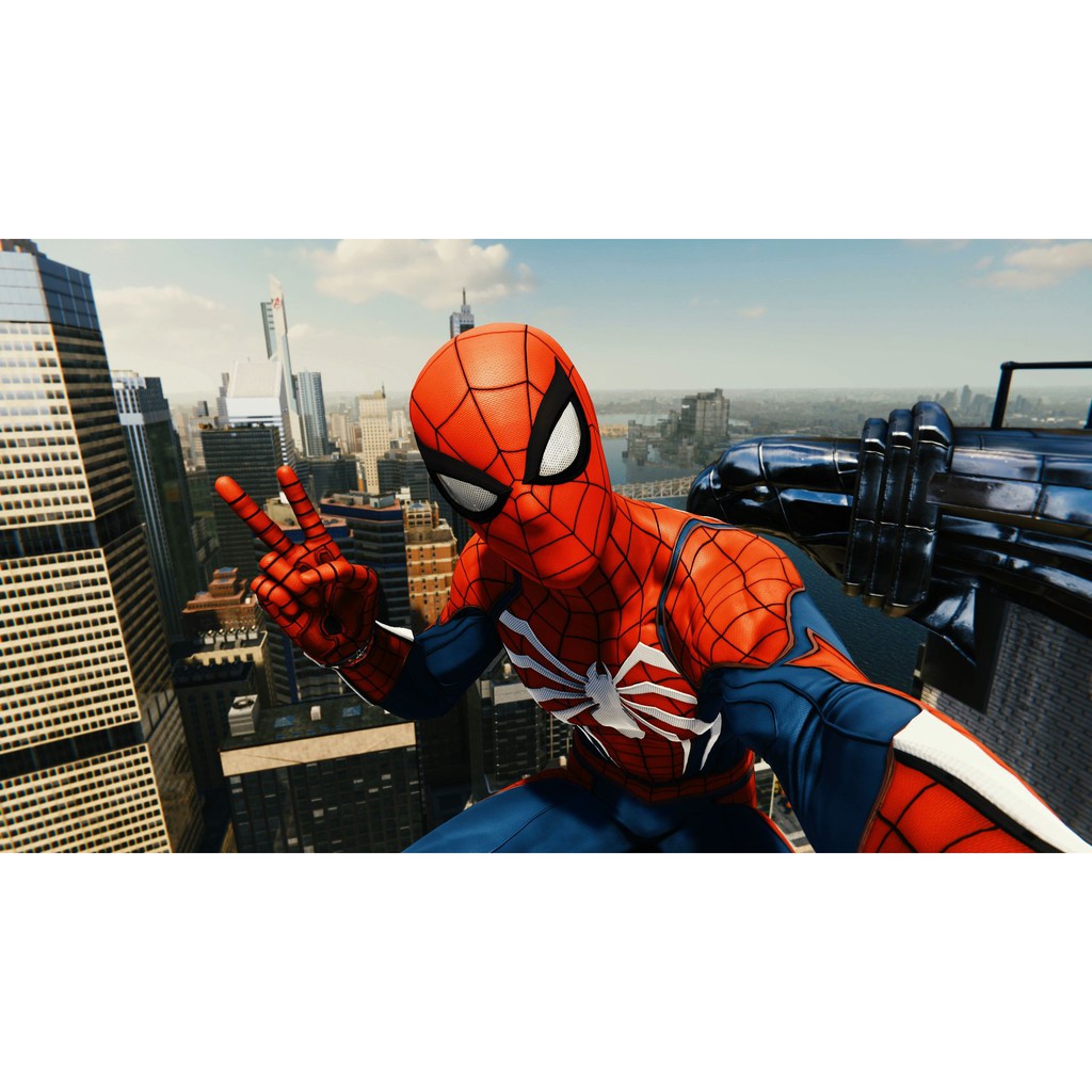 Đĩa game PS4 : Marvel Spider-Man Game Of The Year Edition