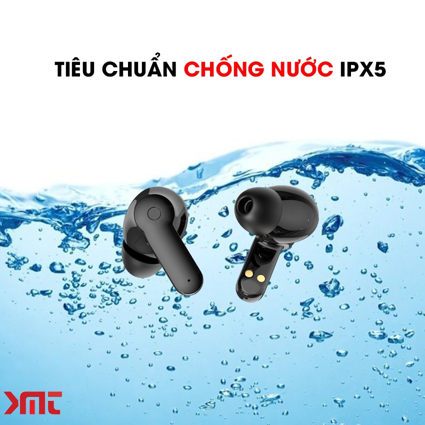 Tai nghe bluetooth không dây 5.0 gaming đàm thoại mini chống nước IPX5 hiển thị led số phần trăm pin TNBT11 KMT Store