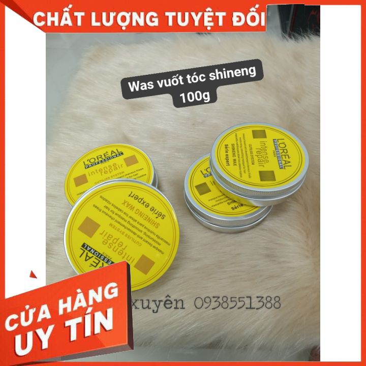 Wax cứng tạo kiểu tóc shineng wax L`ORÉAL FREESHIP định hình tóc, giữ nếp tóc ,tạo kiểu tóc mong muốn bồng bềnh óng ả.