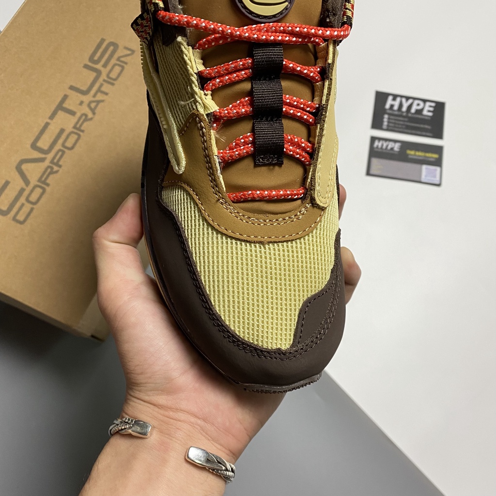 Giày Air Max 1 Travis Scott Baroque Brown  - Hype Sneaker | Phiên bản high quality.