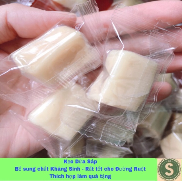 Combo Kẹo Dừa Sáp 250gram và Mứt Dừa Sáp 150gram | BigBuy360 - bigbuy360.vn