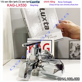 òi sen lạnh gắn tường Luxta KAG-LX530 tay gạt, Củ sen nước mạnh chrome bóng thiết kế đẹp chất lượng siêu bền