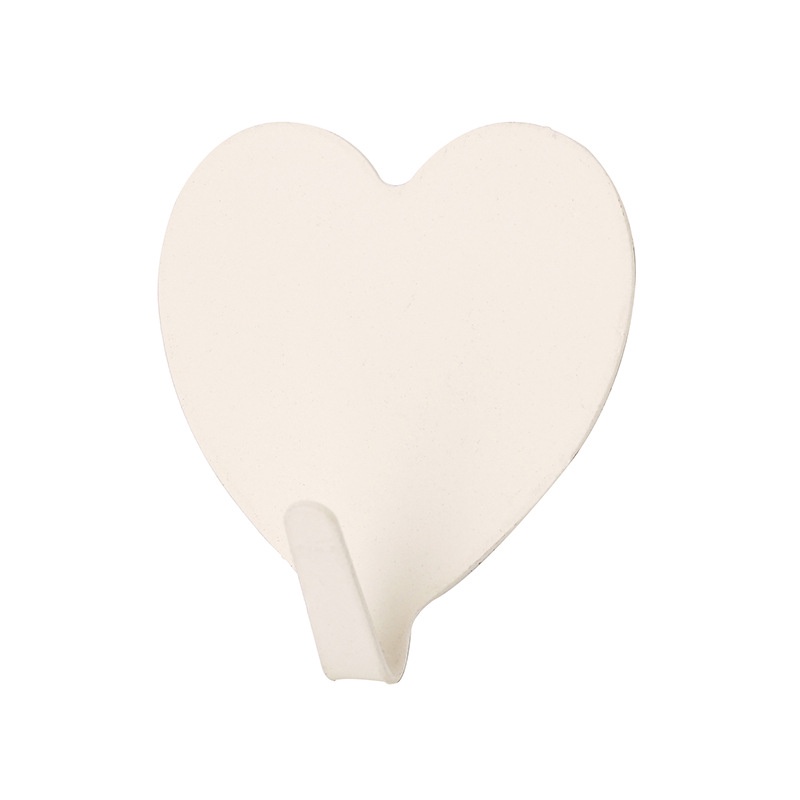 Móc dán Inox hình trái tim siêu xinh siêu dính, chất liệu Inox cao cấp không gỉ, dễ gắn lên tường - Gia dụng homewares