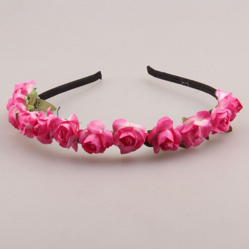 Bờm tóc hoa đội đầu cosplay , chụp ảnh mã A-88104