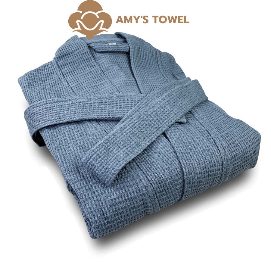 Áo Choàng Tắm Thời Trang 100%Cotton Thấm Hút Ao Choang Tam Ngủ Khach San Sang Chảnh 156.ACT