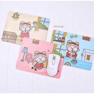 Lót Chuột Cô Gái Váy Đỏ