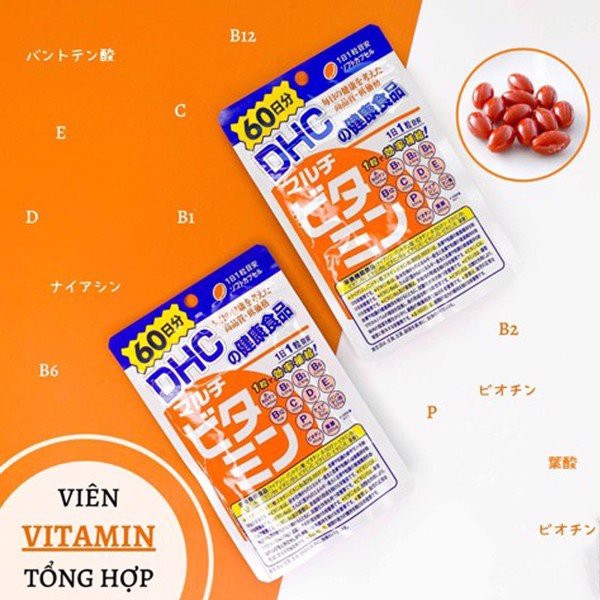 Combo Viên uống DHC Tăng Cường Hệ Miễn Dịch  (Rau Củ & Multi Vitamin)